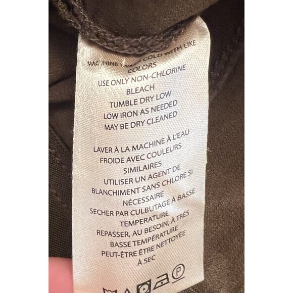 ANTHROPOLOGIE PILCRO Corduroy Jeans Women Small Dark Green Flare Bootcut Pull On - Picture 8 of 14